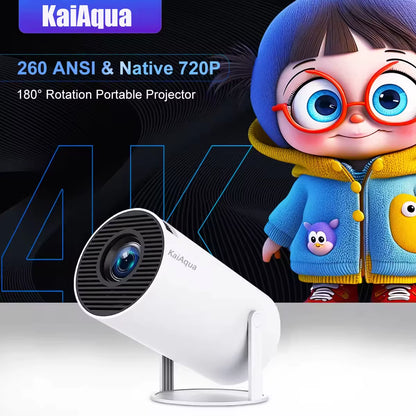 Hy300 Pro and FY300 New Projector 4K Wifi 1080P 1280*720P HD Home Cinema Outdoor Portable Video Movies Led Mini Projetor