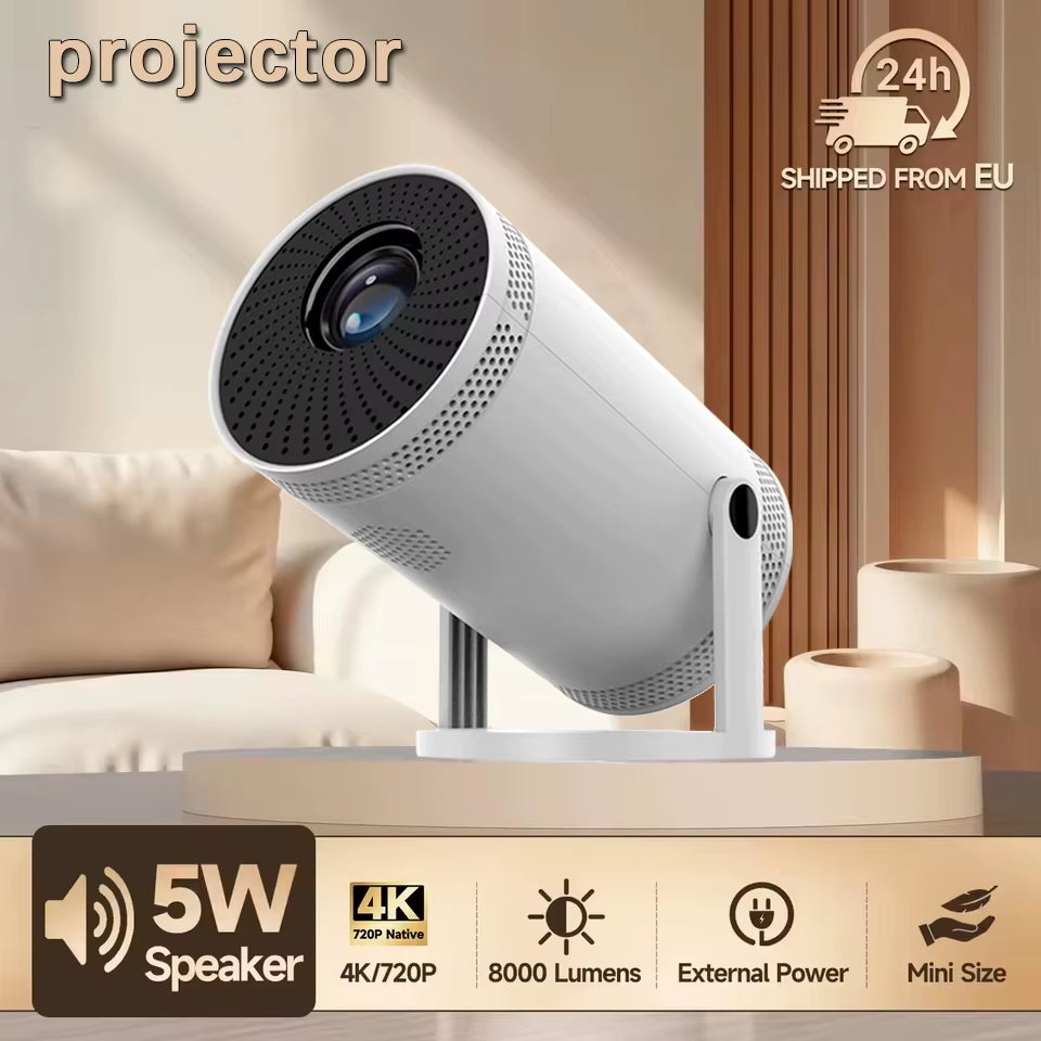 Hy300 Pro and FY300 New Projector 4K Wifi 1080P 1280*720P HD Home Cinema Outdoor Portable Video Movies Led Mini Projetor